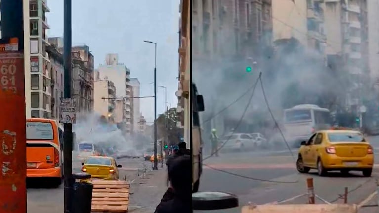 Accidente en pleno centro de Córdoba.
