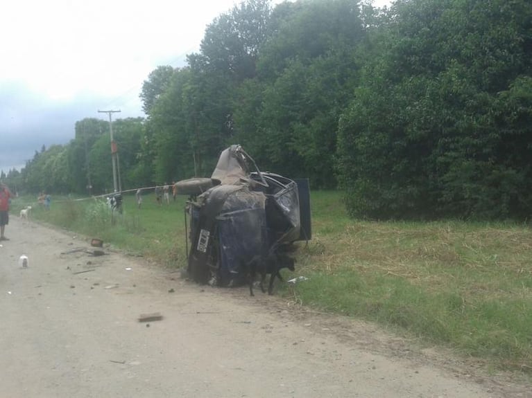 Accidente en Villa Esquiú