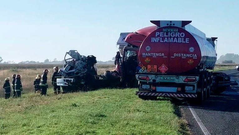 accidente fatal camiones