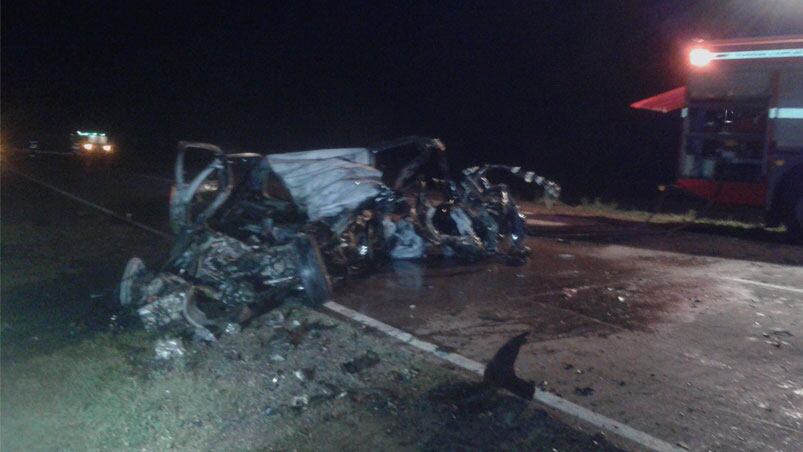 Accidente fatal cerca de Freyre