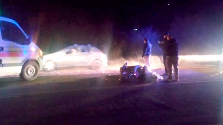 Accidente fatal en Calamuchita. Foto: gentileza Cristian Gaston Alegre