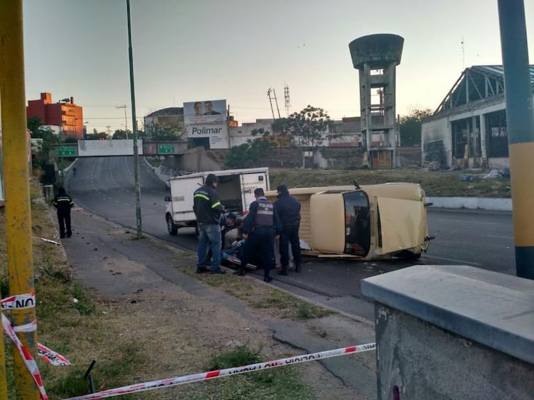 Accidente fatal en Costanera y puente Maipú