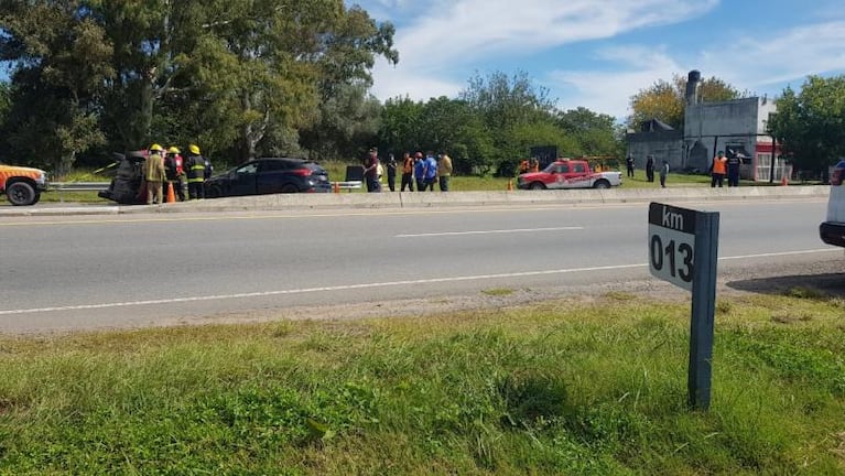 Accidente fatal en la ruta E53: murió tras cruzarse de carril