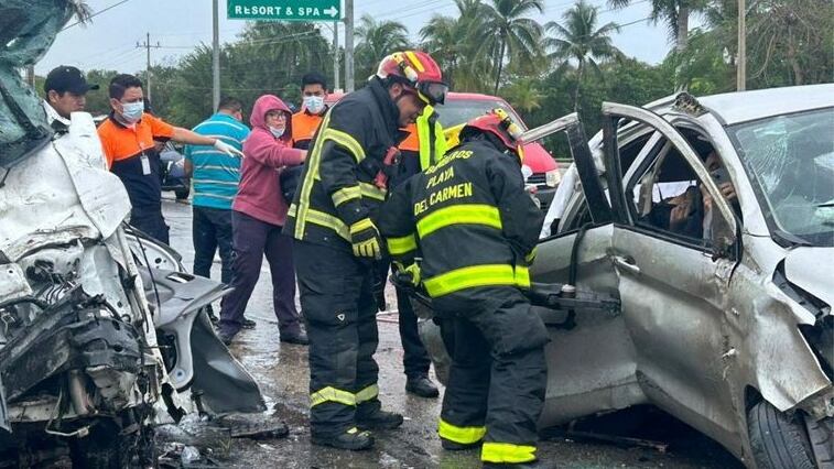 Accidente fatal en Playa del Carmen