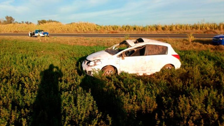 Accidente fatal en Ruta 35: dos muertos y una mujer hospitalizada