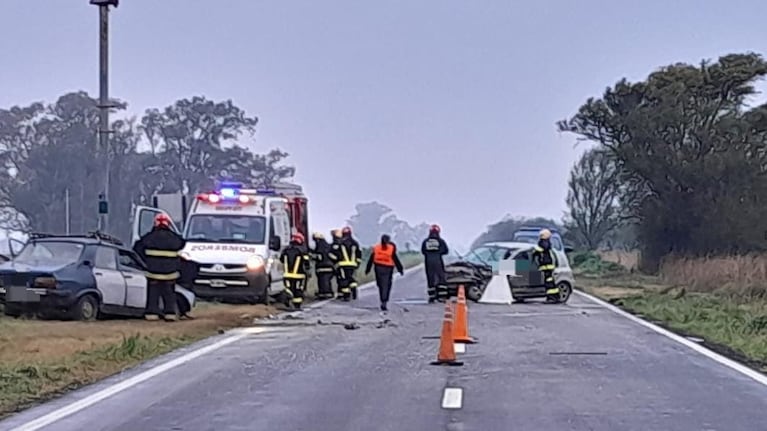 Accidente fatal en Tío Pujio (Foto: Prensa Policía de Córdoba)