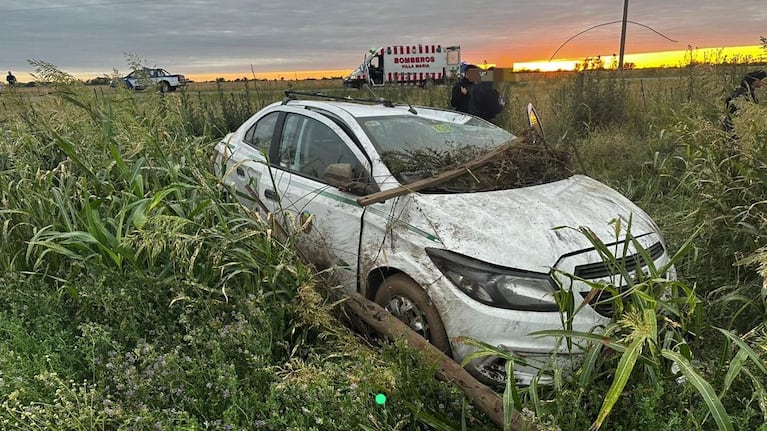 Accidente fatal en Villa María. (Foto: Policía de Córdoba)