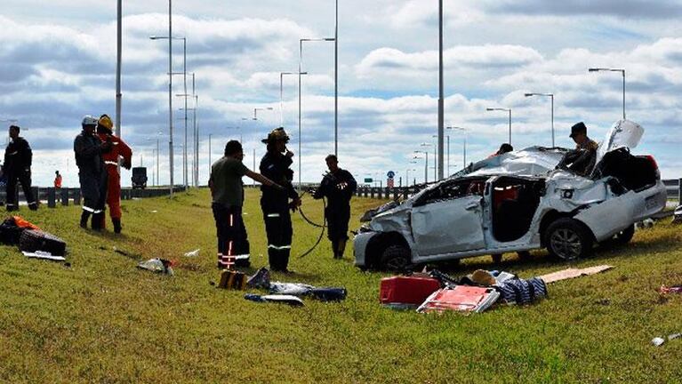 Accidente fatal: murió una mujer en la autopista Córdoba-Rosario