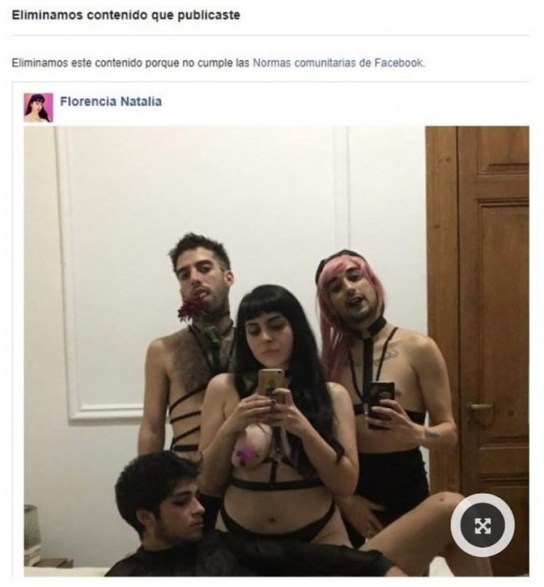 Actriz porno denunció a Facebook por censura