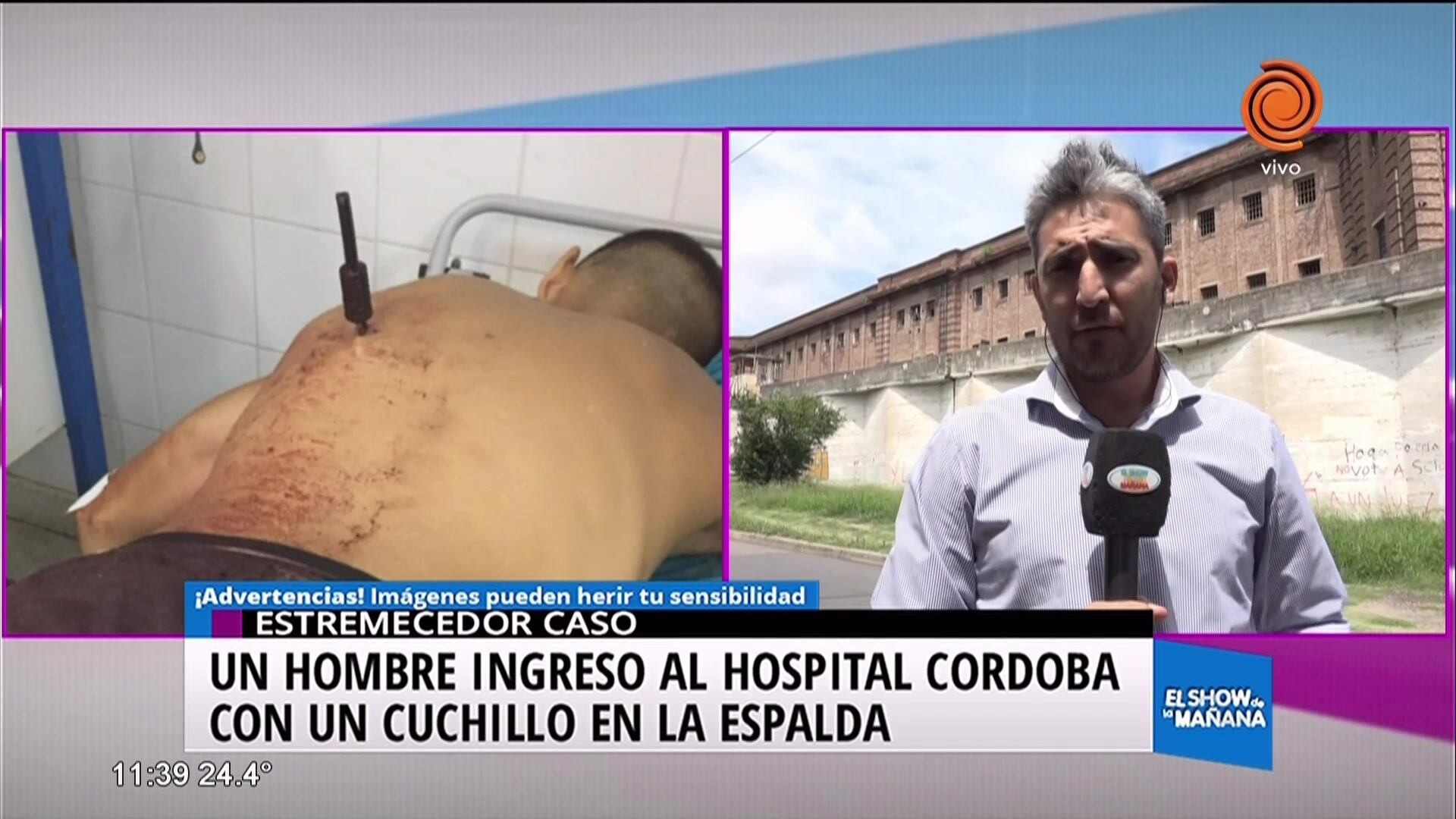 Acuchillan a hombre en situación de robo