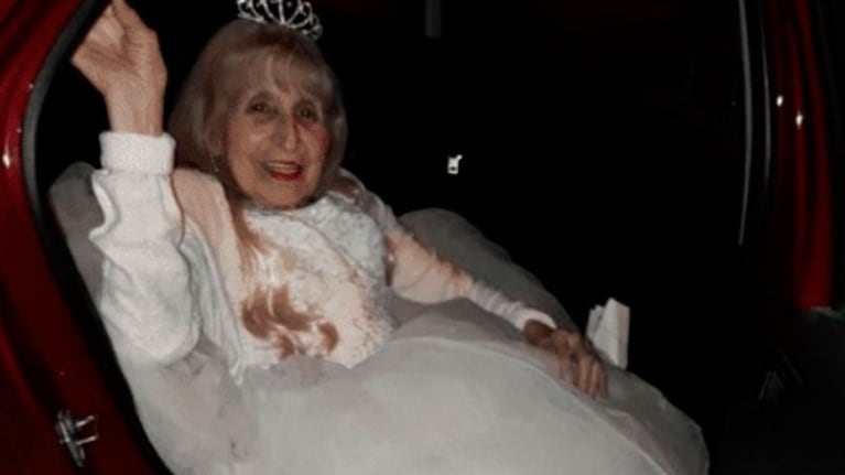 Adela Durán volvió a ser feliz.