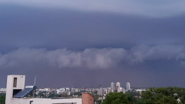 Advierten por tormenta en Córdoba.