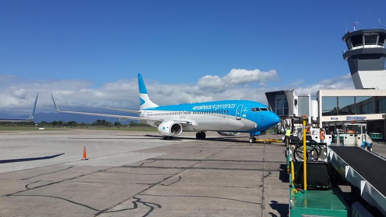 Aerolíneas emitirá un comunicado tras la protesta.