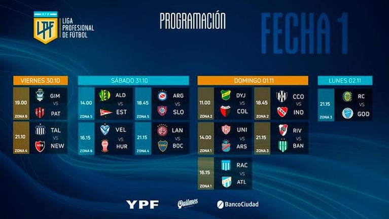 AFA anunció cuándo debuta Talleres en la Copa de la Liga Profesional
