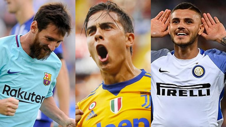 ¡Afiladísimos! Los tres podrían ser titulares el jueves ante Uruguay.