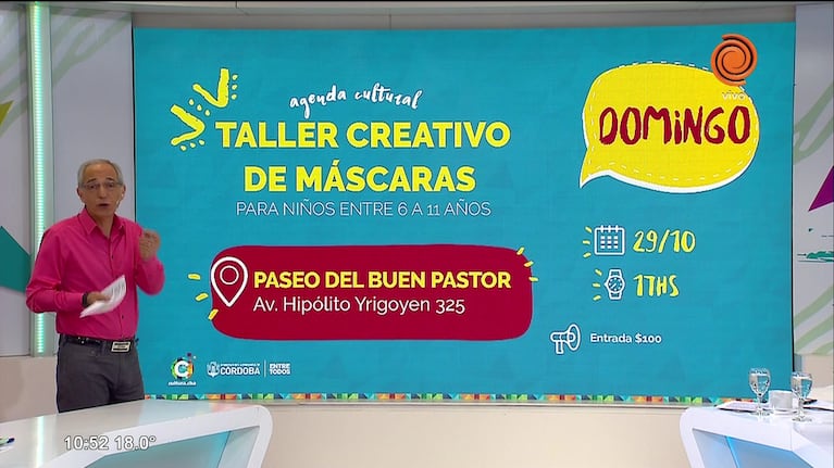 Agenda cultural 26/10