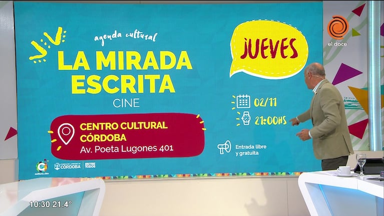 Agenda cultural 31/10