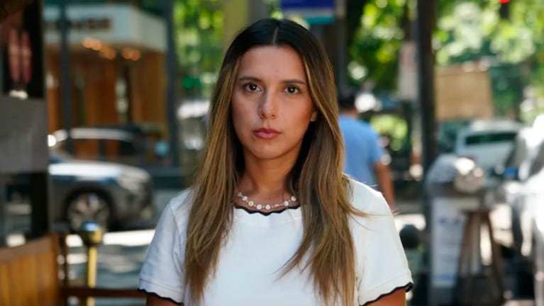 Agostina Páez, la santiagueña acusada por injuria racial en Brasil.