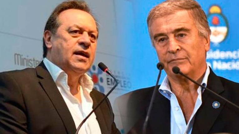 Aguad y Santos son los únicos funcionarios nacionales que concurrieron al velorio.