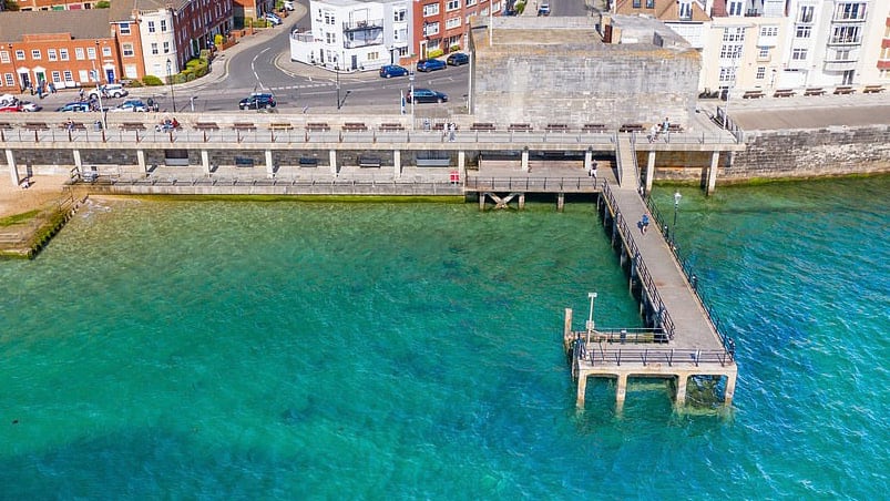 Aguas claras desde que comenzó la cuarentena.