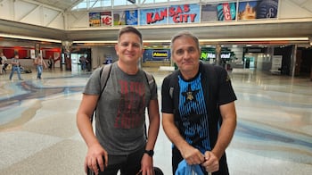 Agustín Burgi y Jorge Cuadrado ya están en Kansas City.