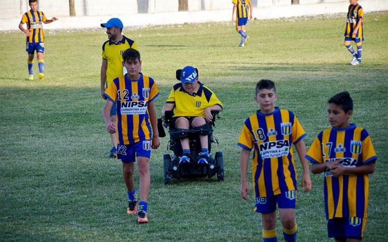 Agustín, un campeón del fútbol y de la vida