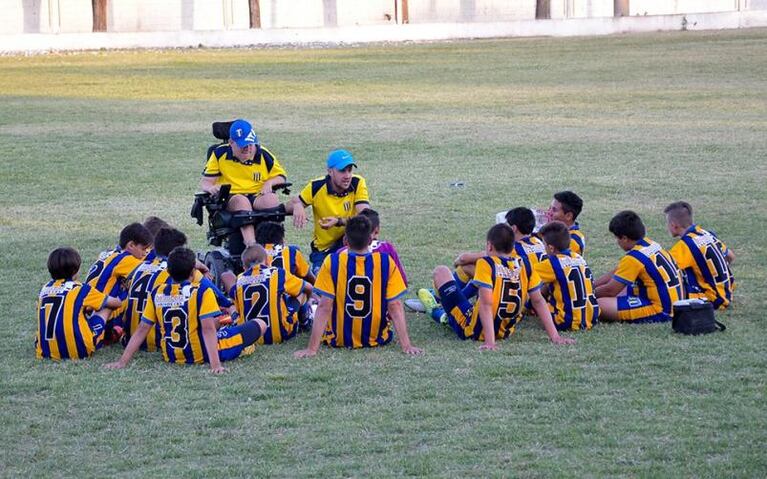 Agustín, un campeón del fútbol y de la vida