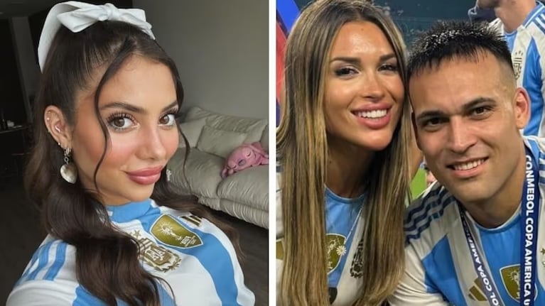 Agustina Kogan y la polémica con la pareja de Lautaro Martínez.
