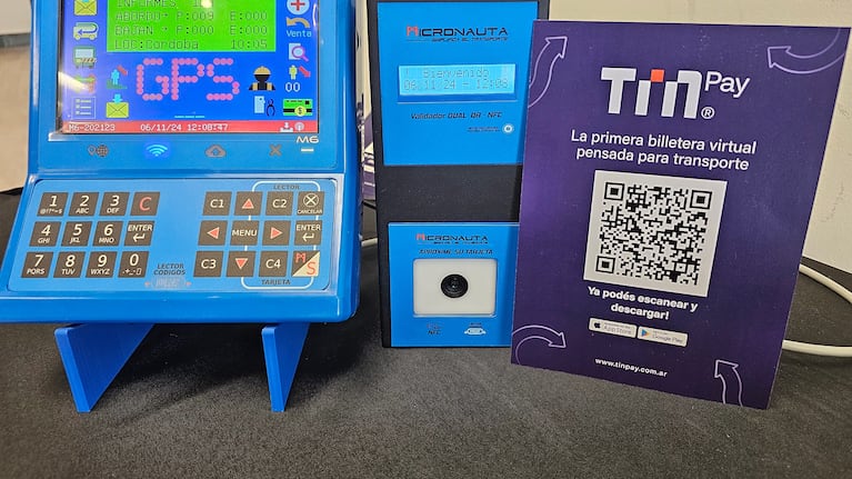 Ahora se podrá pagar el boleto interurbano con QR. (Foto: gentileza Tecnoint).