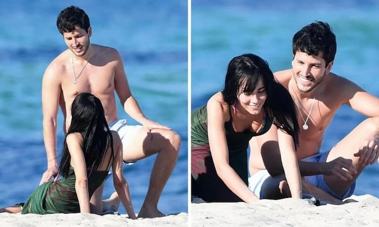 Aitana y Sebastián Yatra, íntimos en el mar: las primeras fotos del romance