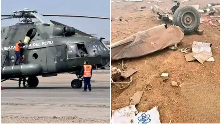 Al menos 15 muertos tras el accidente de la aeronave en Perú-.