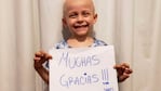 Al pequeño le diagnosticaron un neuroblastoma en estadio 4.