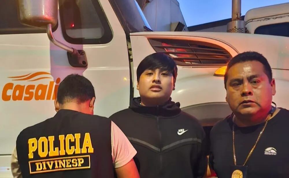 Al sur de Lima, Perú, la Policía Bonaerense detuvo a Pequeño J.