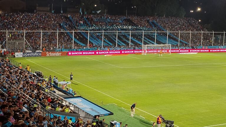 Alberdi disfrutó la primera victoria de Belgrano en el torneo.