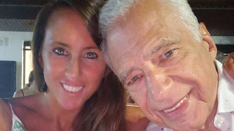 Alberto Cormillot y Estefanía Pasquini esperan un varon. Foto: Insstagram (@estefi_pasquini).