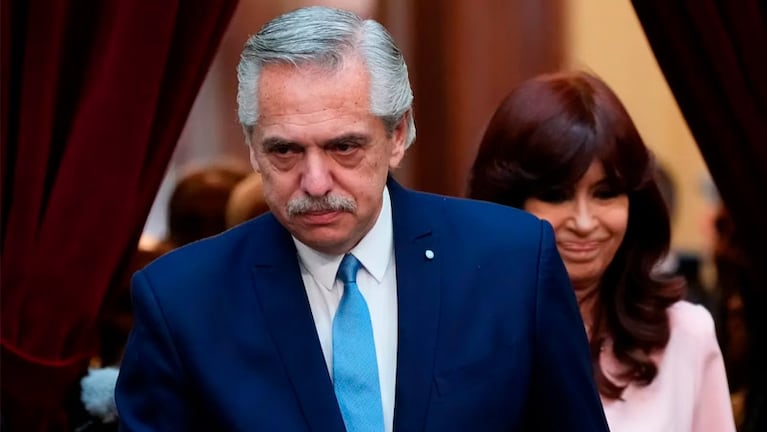 Alberto Fernández dio su último discurso ante el Congreso. Foto: AP.