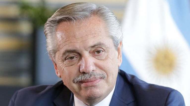 Alberto Fernández en Los Ángeles.