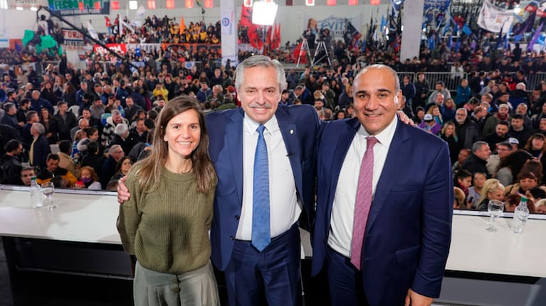 Alberto Fernández encabezó un acto en Chapadmalal.