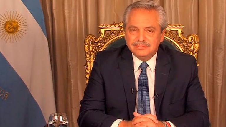Alberto Fernández fue tendencia en Twitter por la cadena nacional.