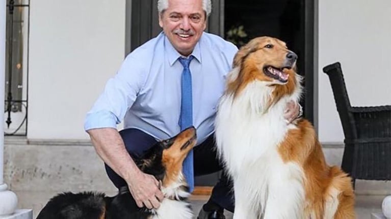 Alberto Fernández le regaló un perro a la mamá de Facundo Astudillo Castro