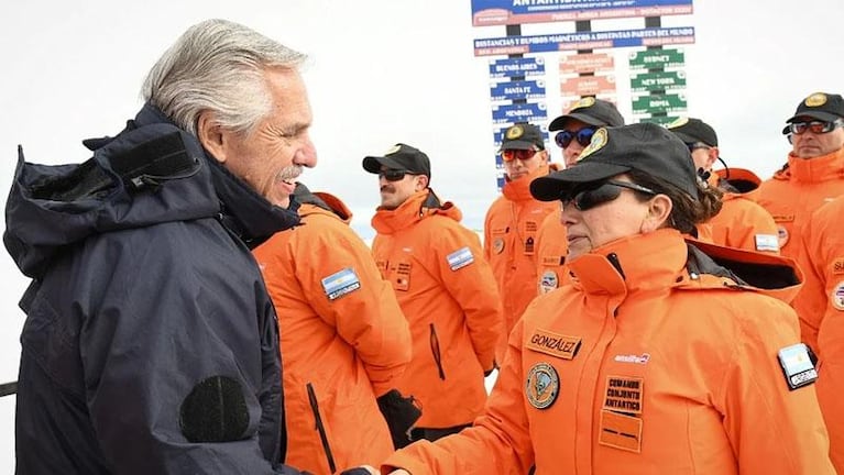 Alberto Fernández usó la cadena nacional desde la Antártida con tono de campaña
