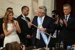 Alberto Fernández y Cristina Kirchner asumieron la conducción del país.