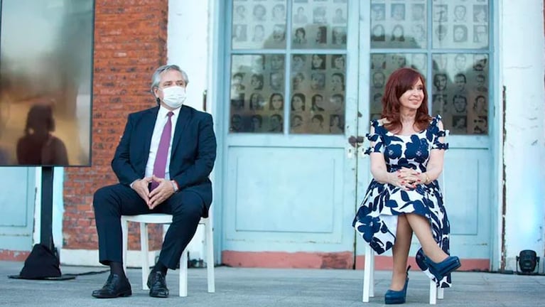 Alberto Fernández y Cristina Kirchner no estarán juntos en el acto.