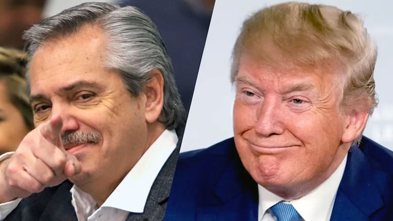 Alberto Fernández y Donald Trump trabajarían juntos en el 2020.