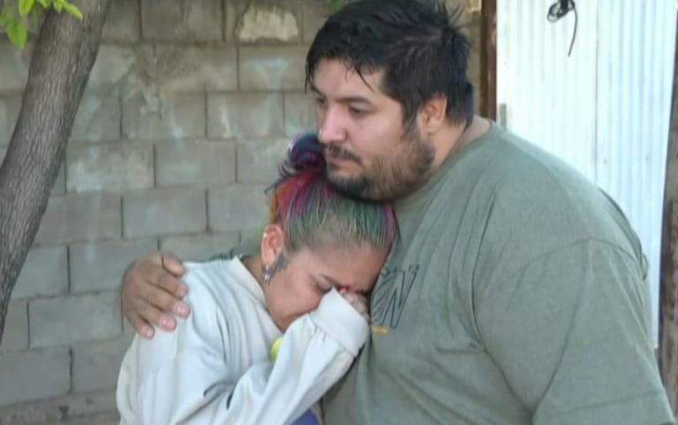 Alcira y Marcelo, devastados a la espera de una respuesta judicial.