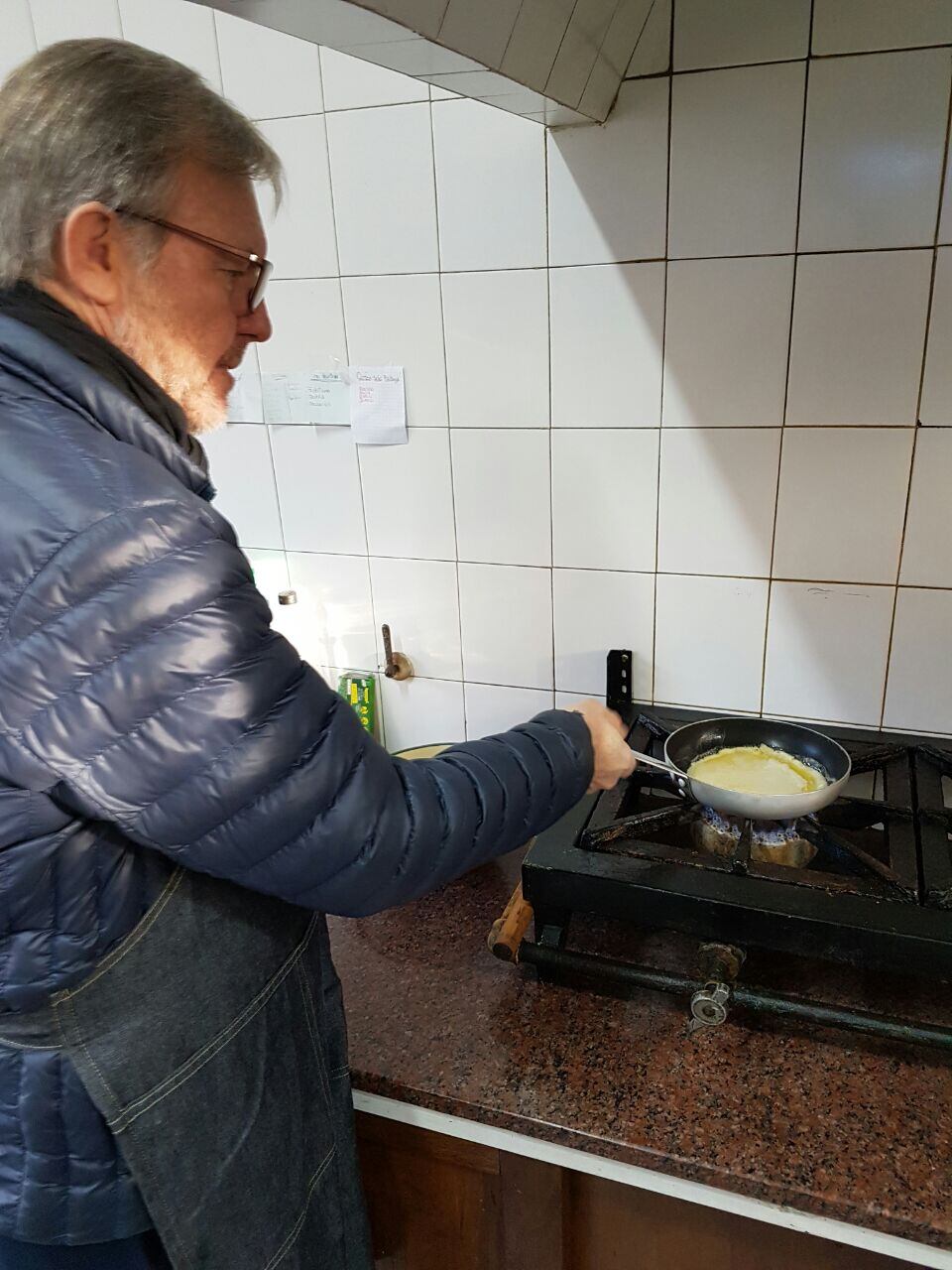 Ale Bellini fue la encargada de las fotos, mientras los cocineros hacían lo suyo.