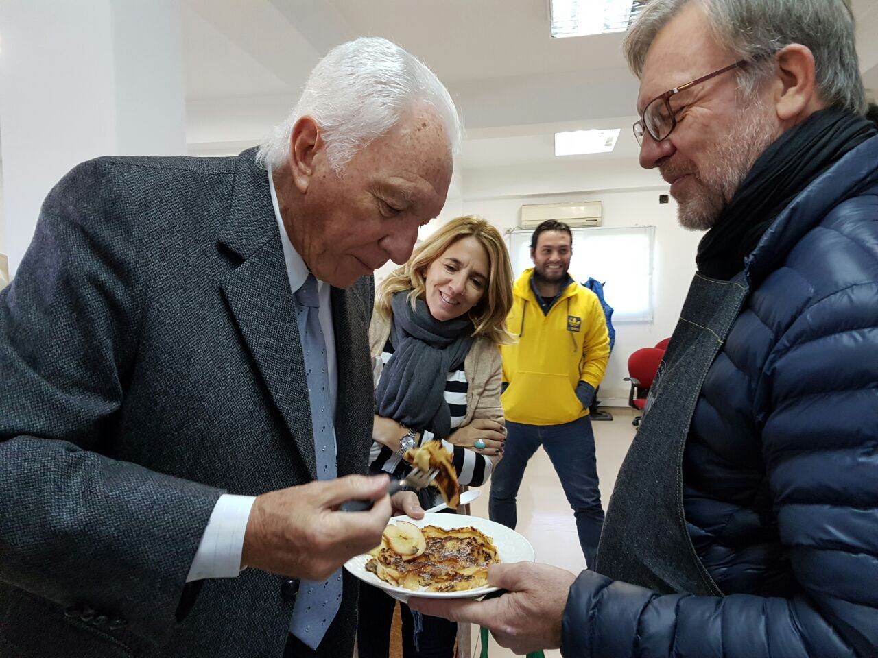 Ale Bellini fue la encargada de las fotos, mientras los cocineros hacían lo suyo.