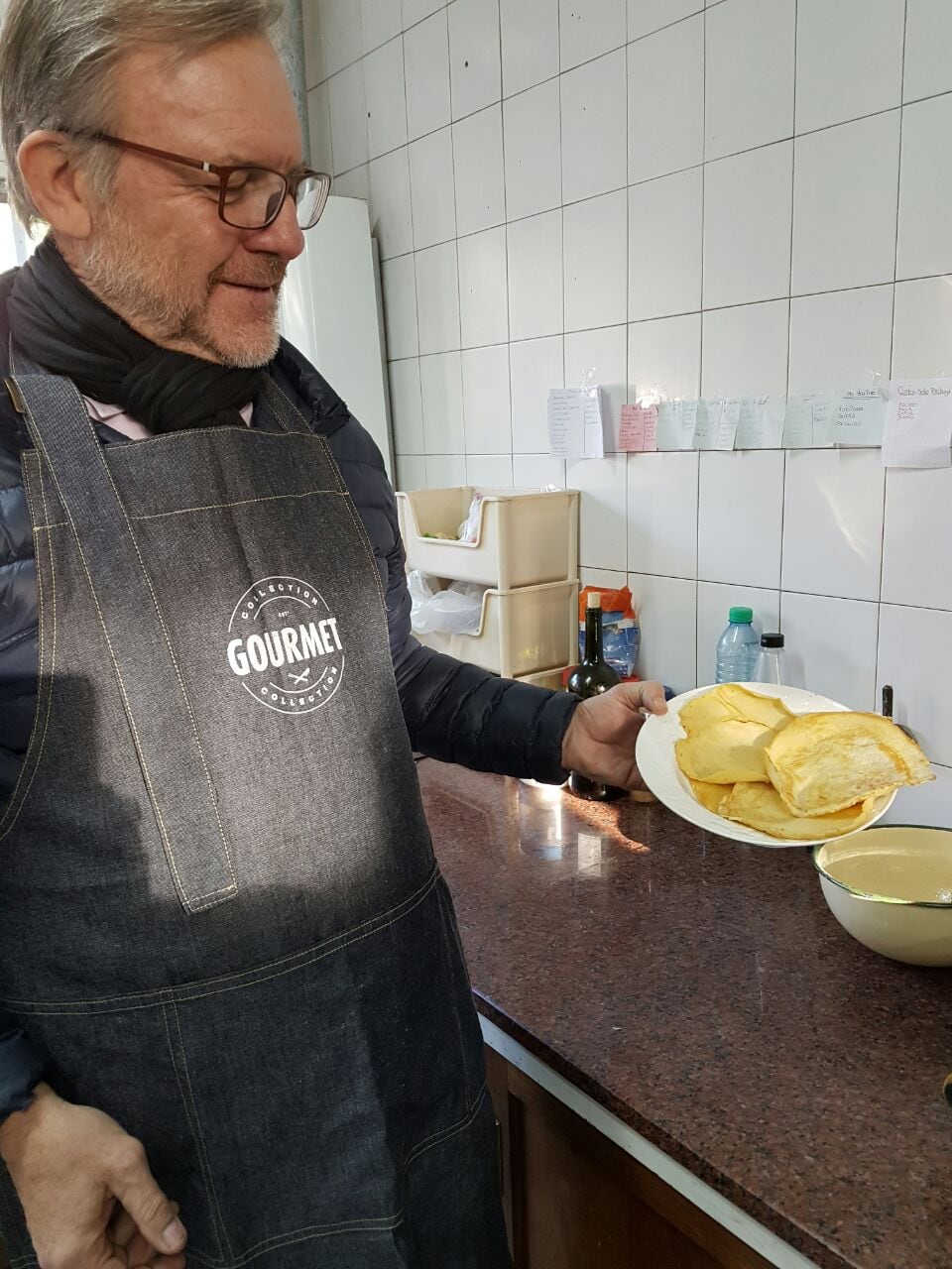 Ale Bellini fue la encargada de las fotos, mientras los cocineros hacían lo suyo.