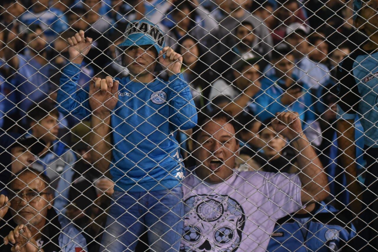 Alegría Pirata: el Celeste goleó y sueña con quedarse en Primera. / Foto: Lucio Casalla ElDoce.tv