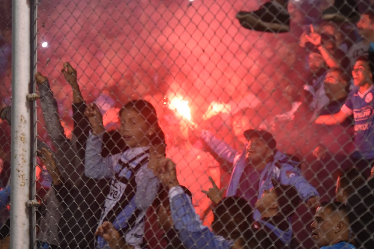 Alegría Pirata: el Celeste goleó y sueña con quedarse en Primera. / Foto: Lucio Casalla ElDoce.tv